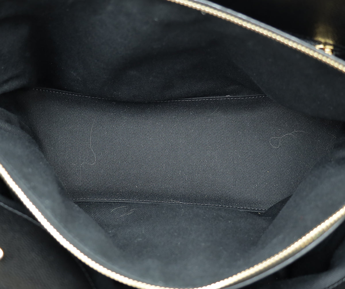 Chanel Black Timeless CC Shopping Tote Medium Bag