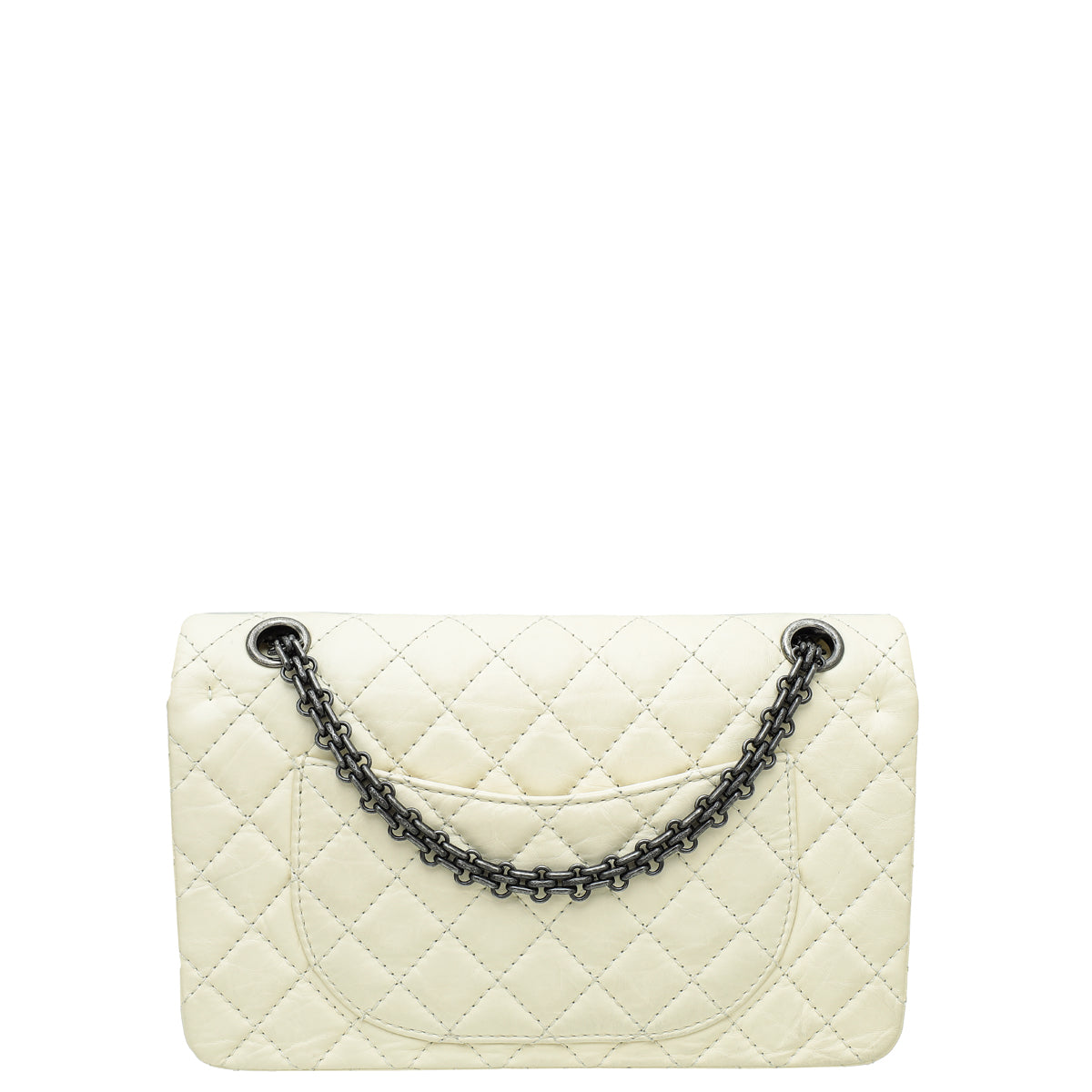 Chanel Cream 2.55 Reissue Double Flap 225 Bag