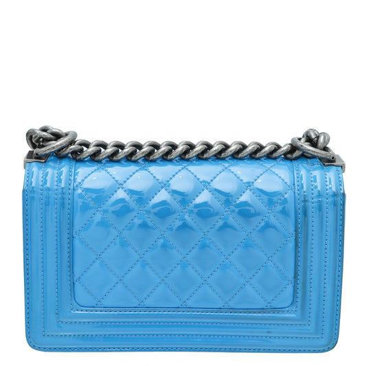 Chanel Blue Le Boy Small Bag