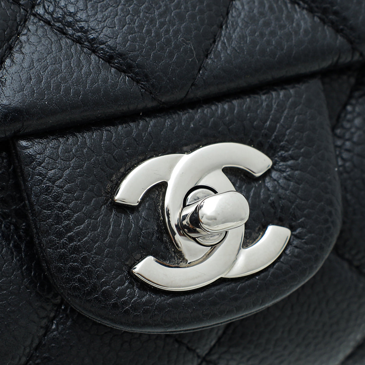 Chanel Black Flap Clutch Bag