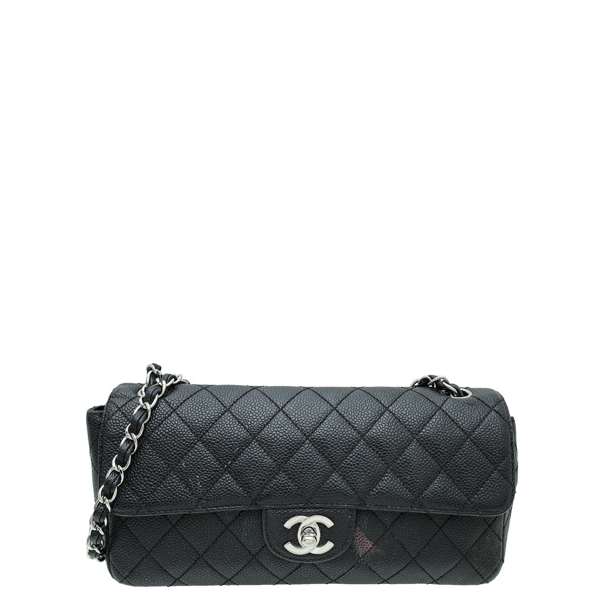 Chanel Black CC East West Shoulder Bag