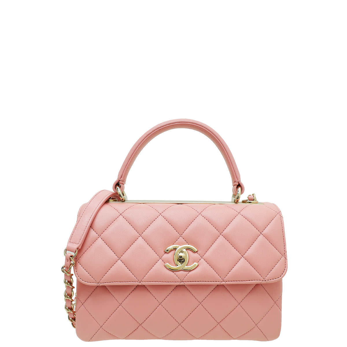 Chanel Pink CC Trendy Flap Bag