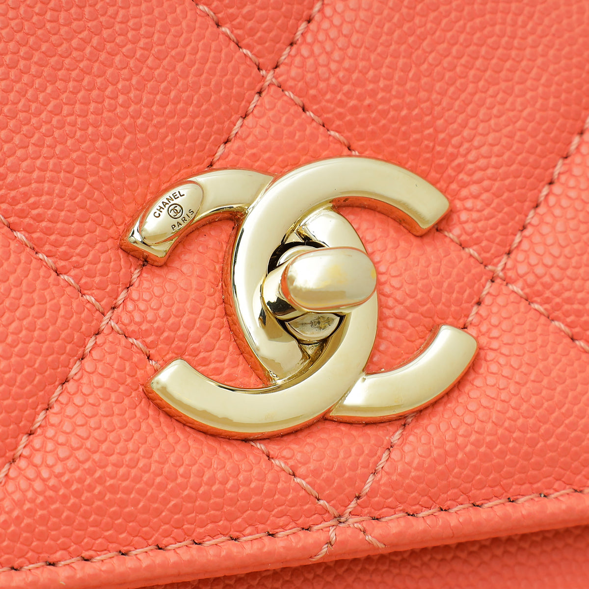 Chanel Coral Business Affinity Small Flap Bag