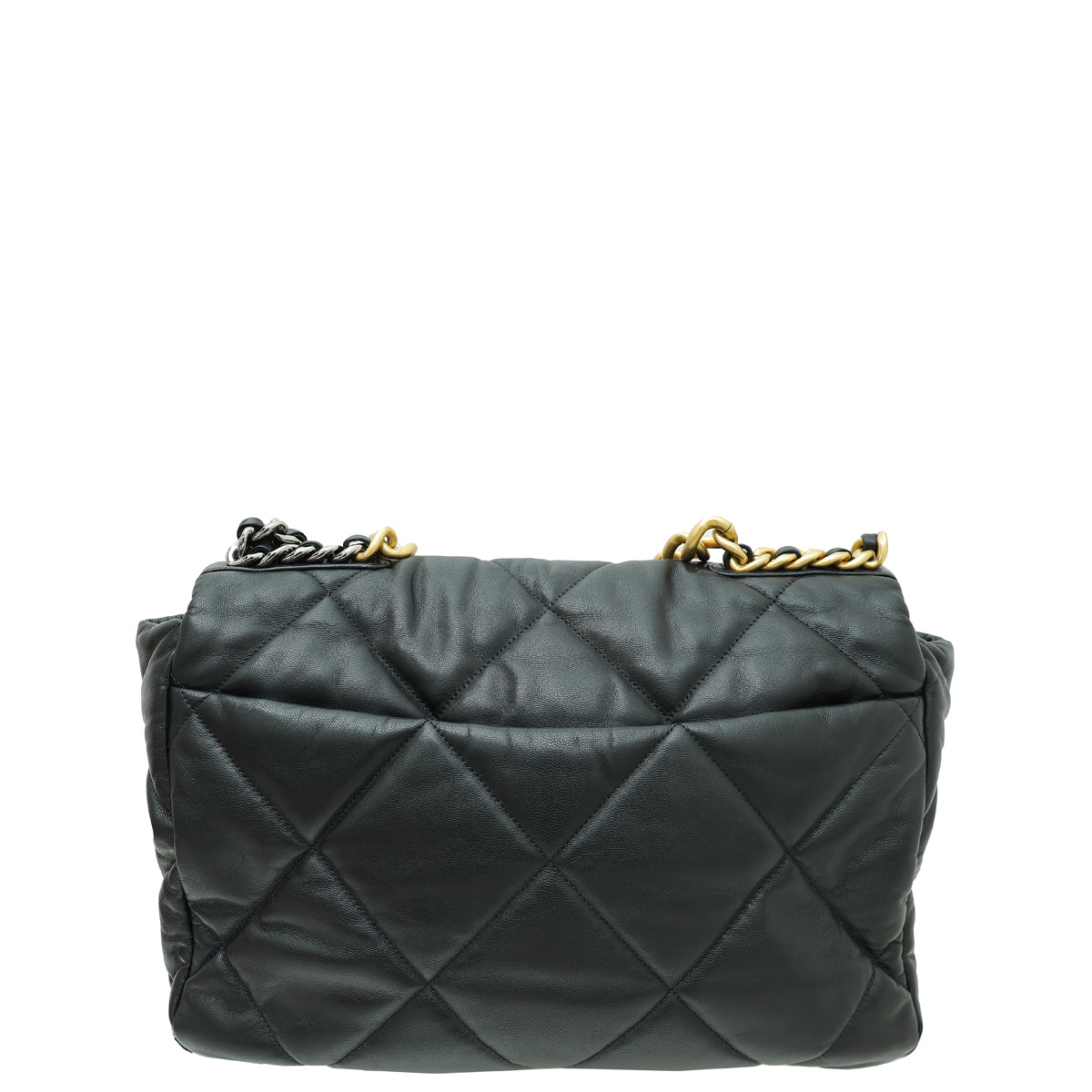 Chanel Black CC 19 Maxi Flap Bag