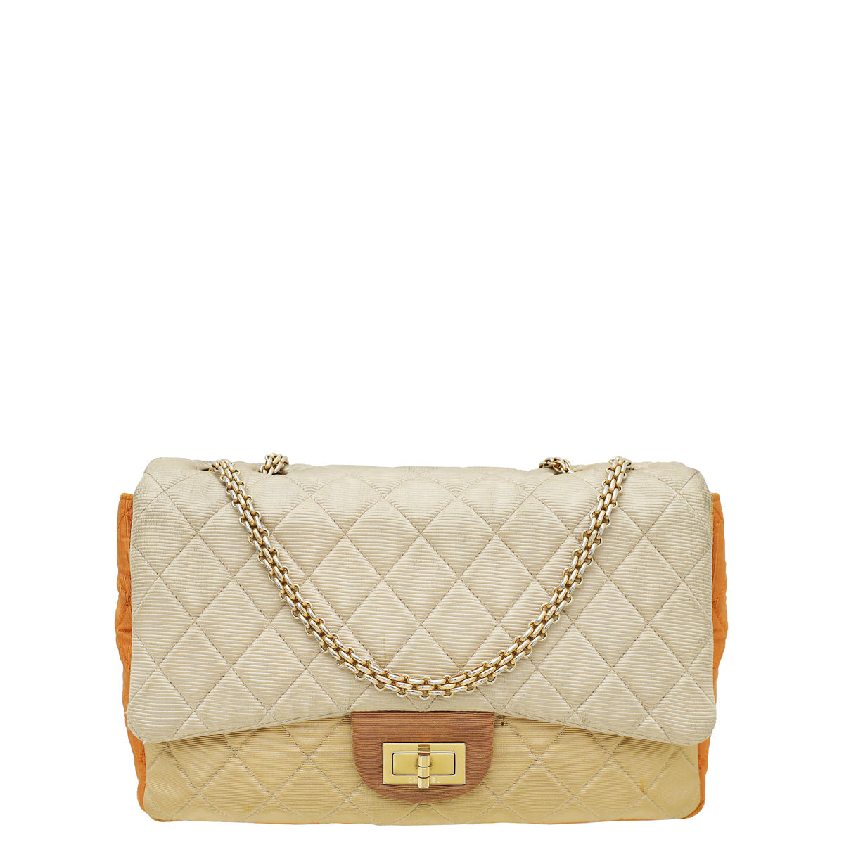 Chanel Bicolor Reissue Fabric Flap 226 Bag