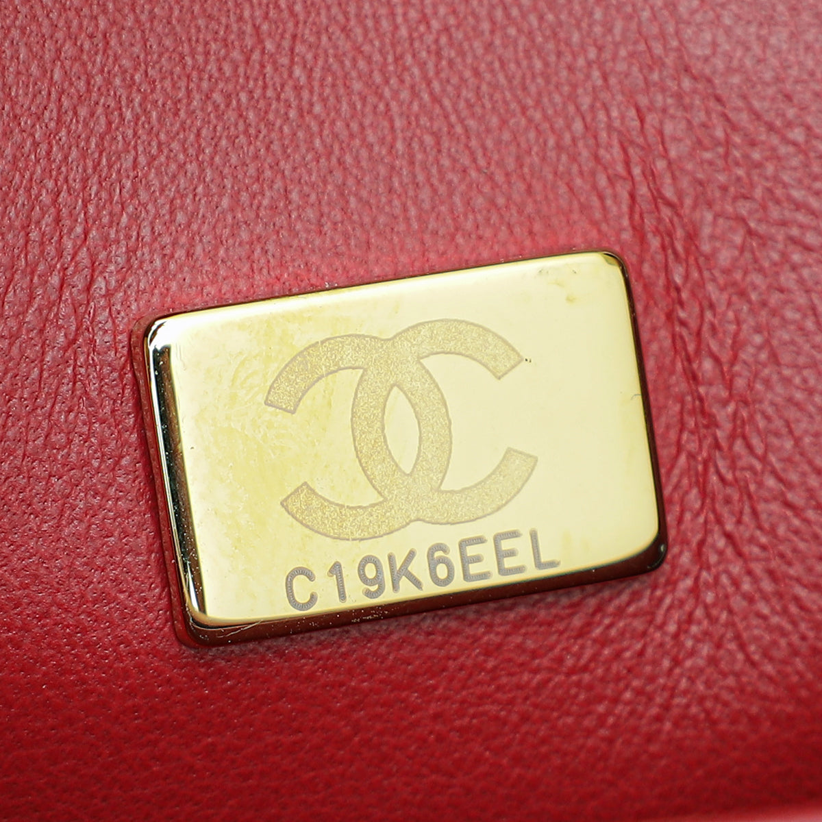 Chanel Red Coco Handle Small Bag