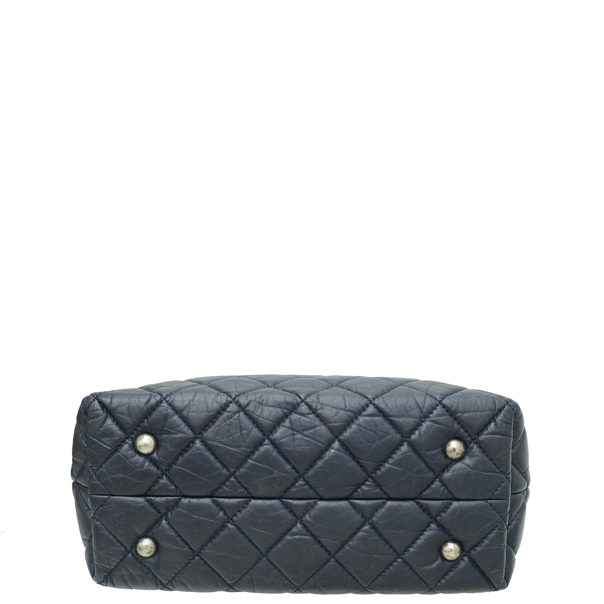 Chanel Navy Reissue Shopping Tote Bag