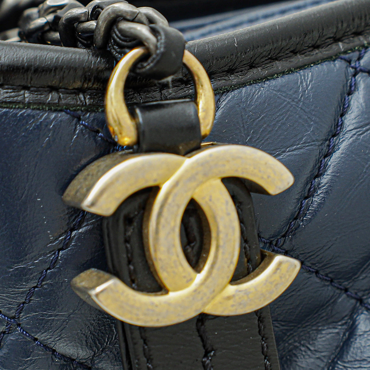 Chanel Bicolor CC Gabrielle Hobo Medium Bag