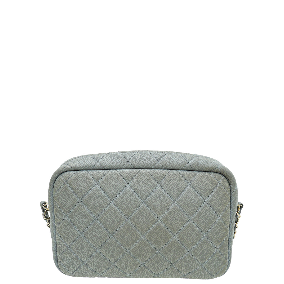 Chanel Grey CC Coco Tassel Small Camera Case