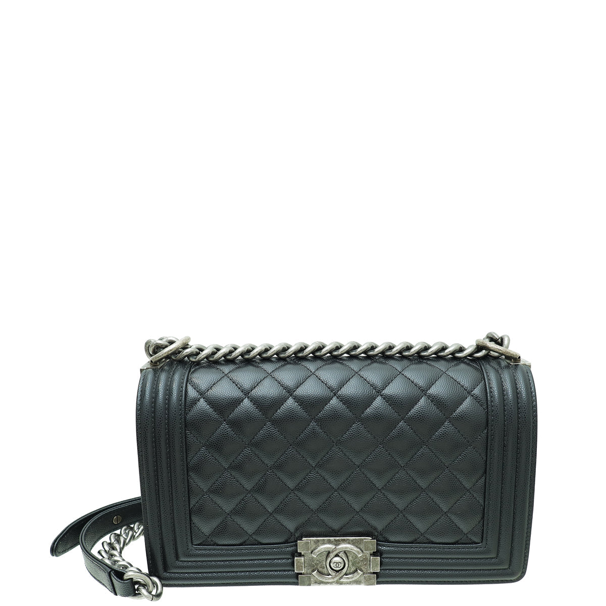 Chanel Black Le Boy Medium Flap Bag