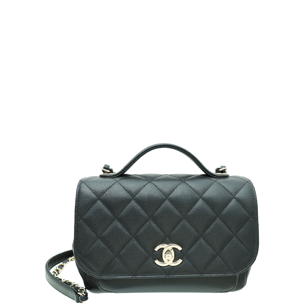 Chanel Black CC Business Affinity Small Bag