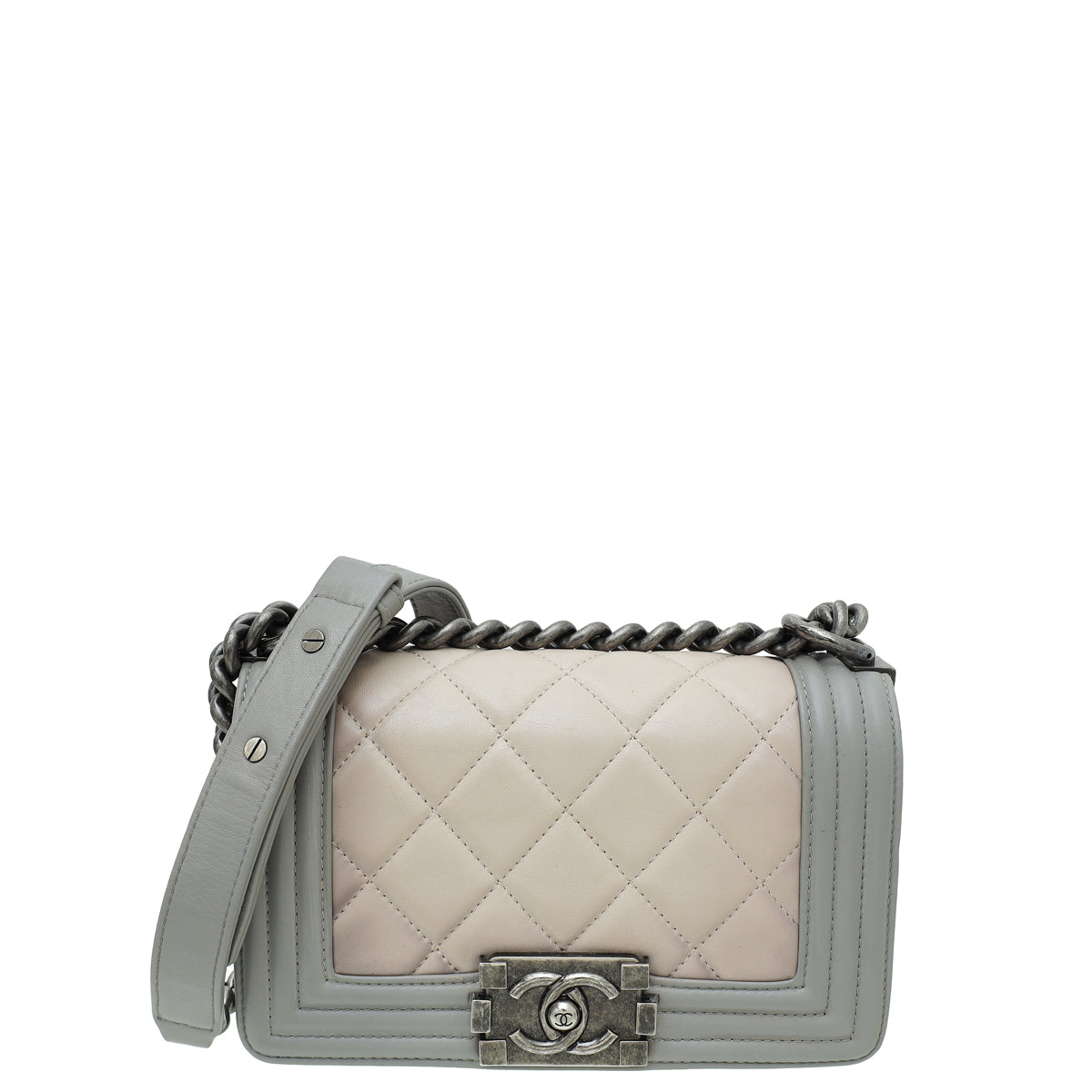 Chanel Grey Le Boy Small Bag