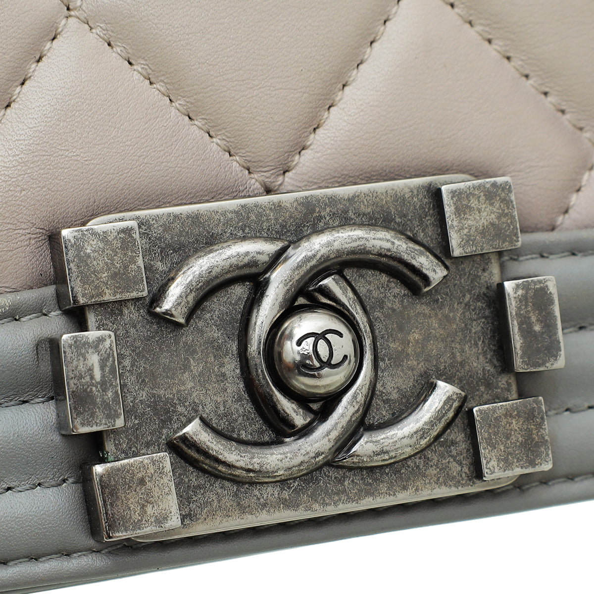 Chanel Grey Le Boy Small Bag