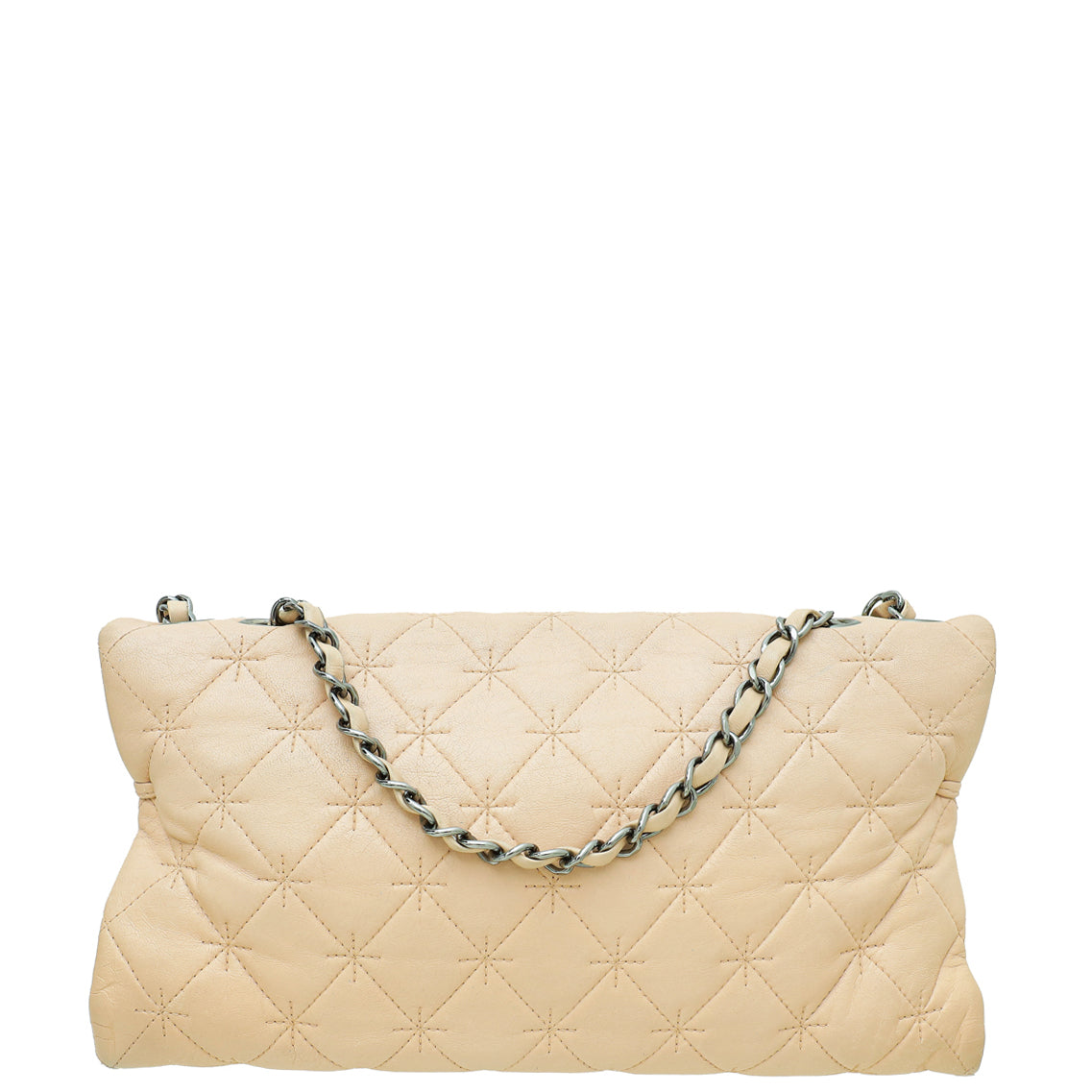 Chanel Light Pink Reissue Cross Stitch Flap Bag