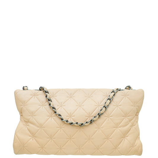 Chanel Light Pink Reissue Cross Stitch Flap Bag