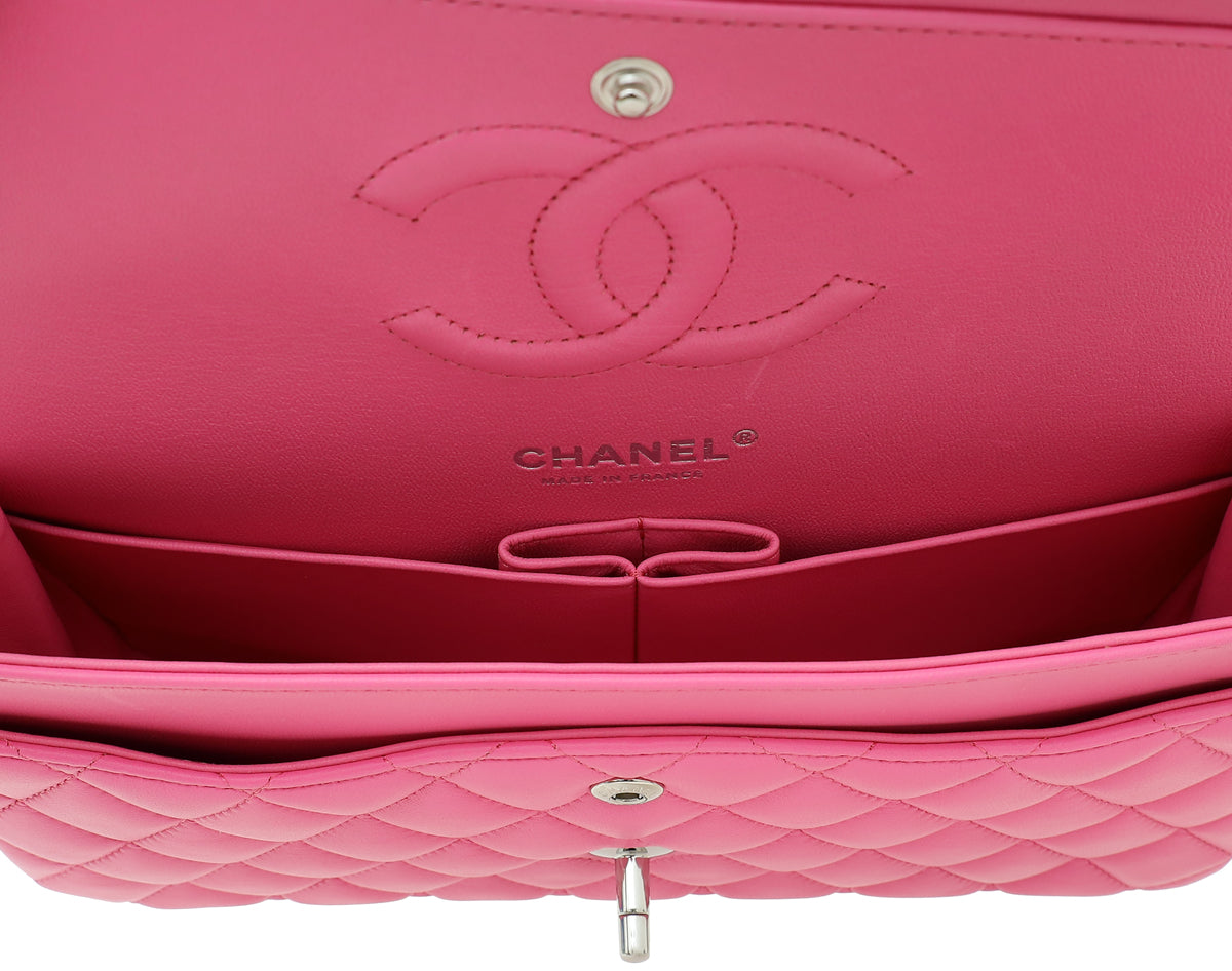 Chanel Pink C Classic 11.12 Double Flap Medium Bag