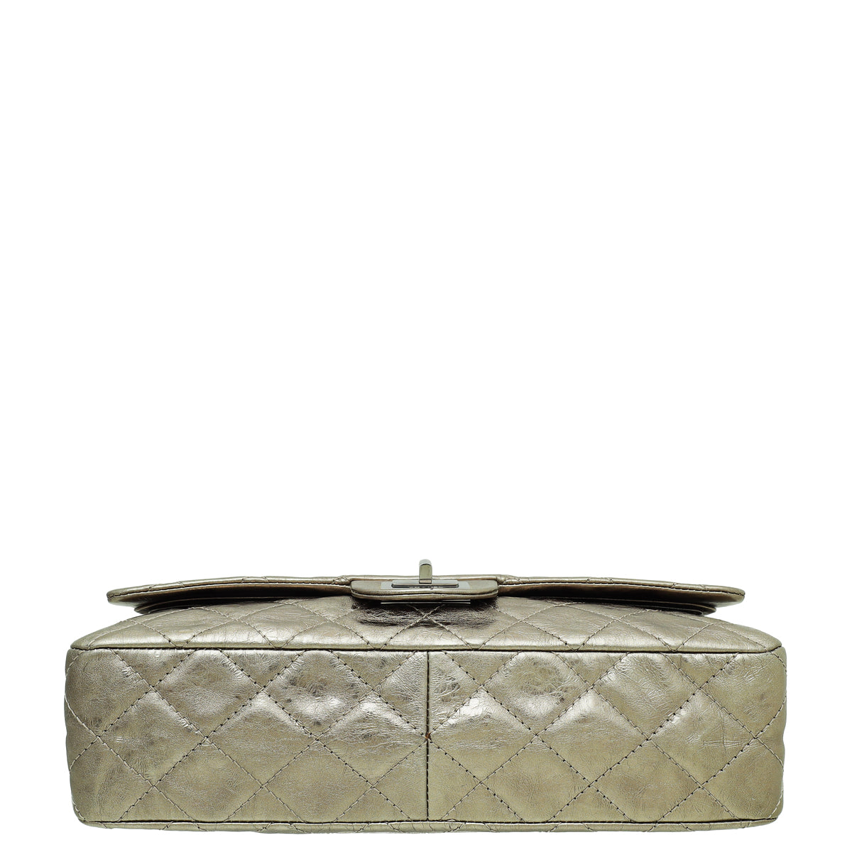 Chanel Metallic Champagne Reissue 2.55 227 Flap Bag