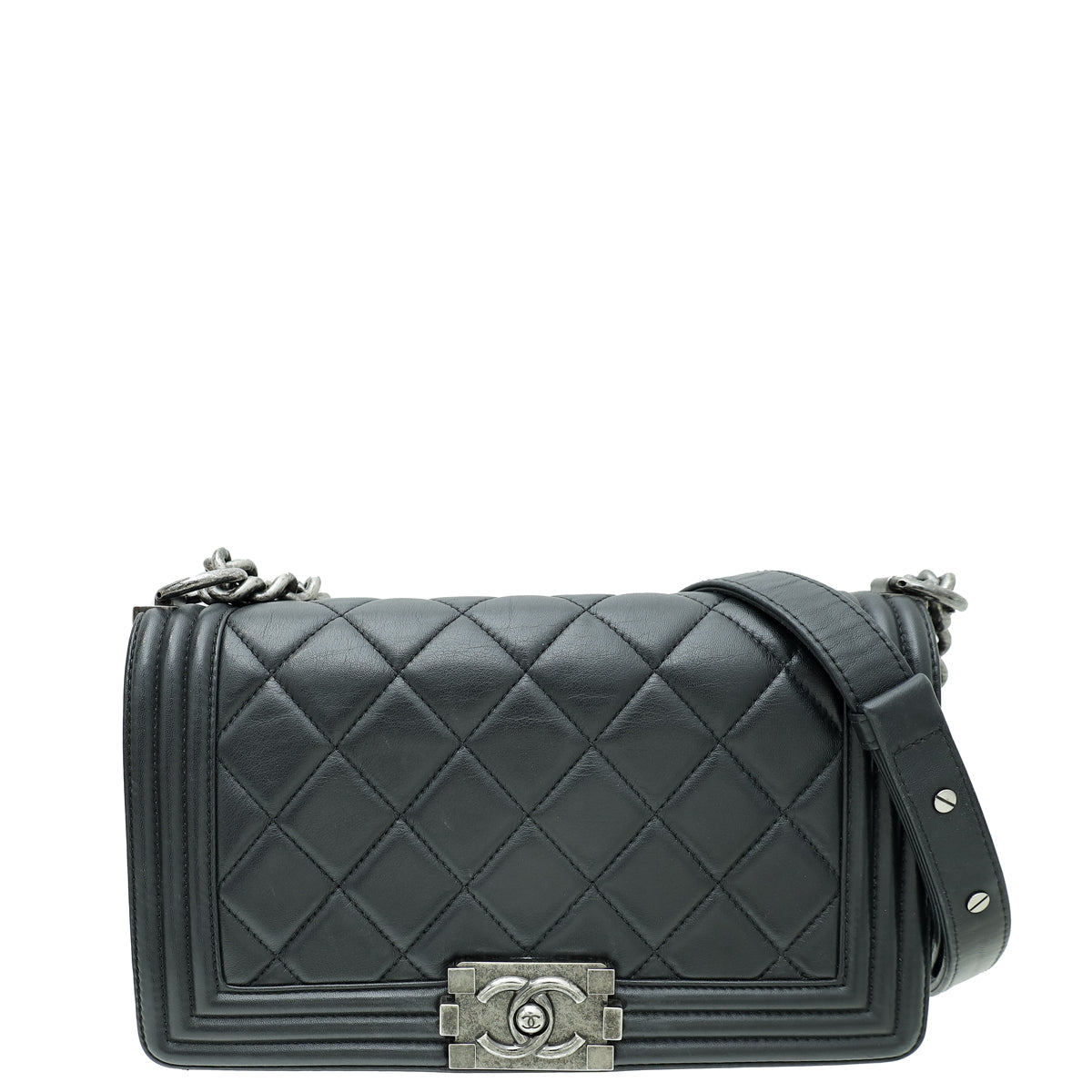 Chanel Black Le Boy Medium Flap Bag