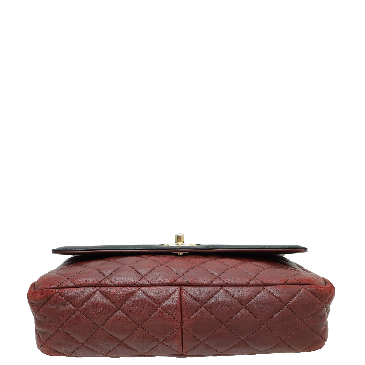 Chanel Bicolor Quilted Two Tone Day Flap Bag