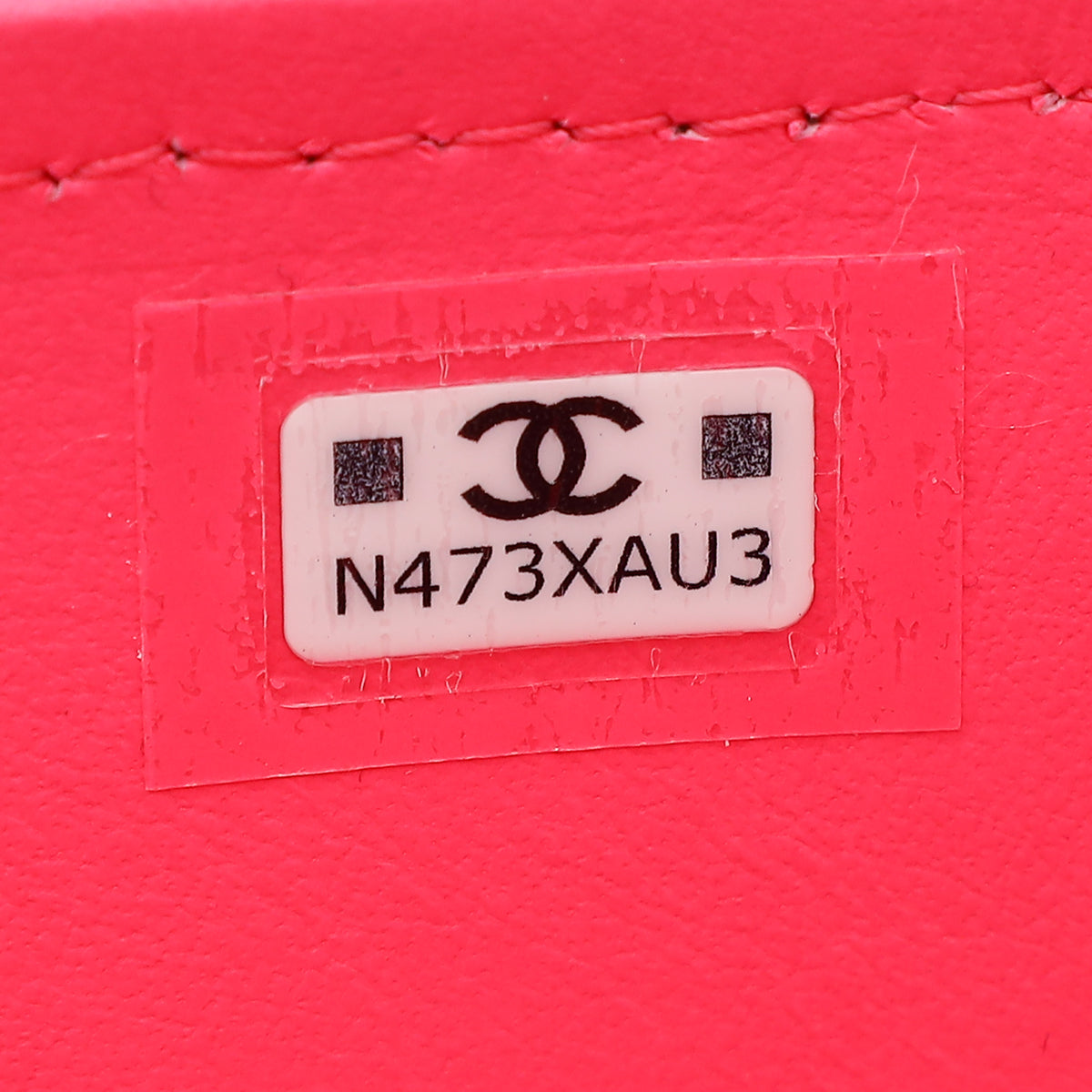 Chanel Fuchsia CC Vanity Small Crossbody Bag