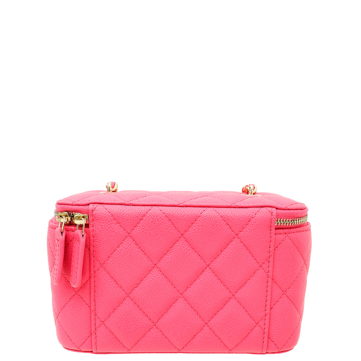 Chanel Fuchsia CC Vanity Small Crossbody Bag