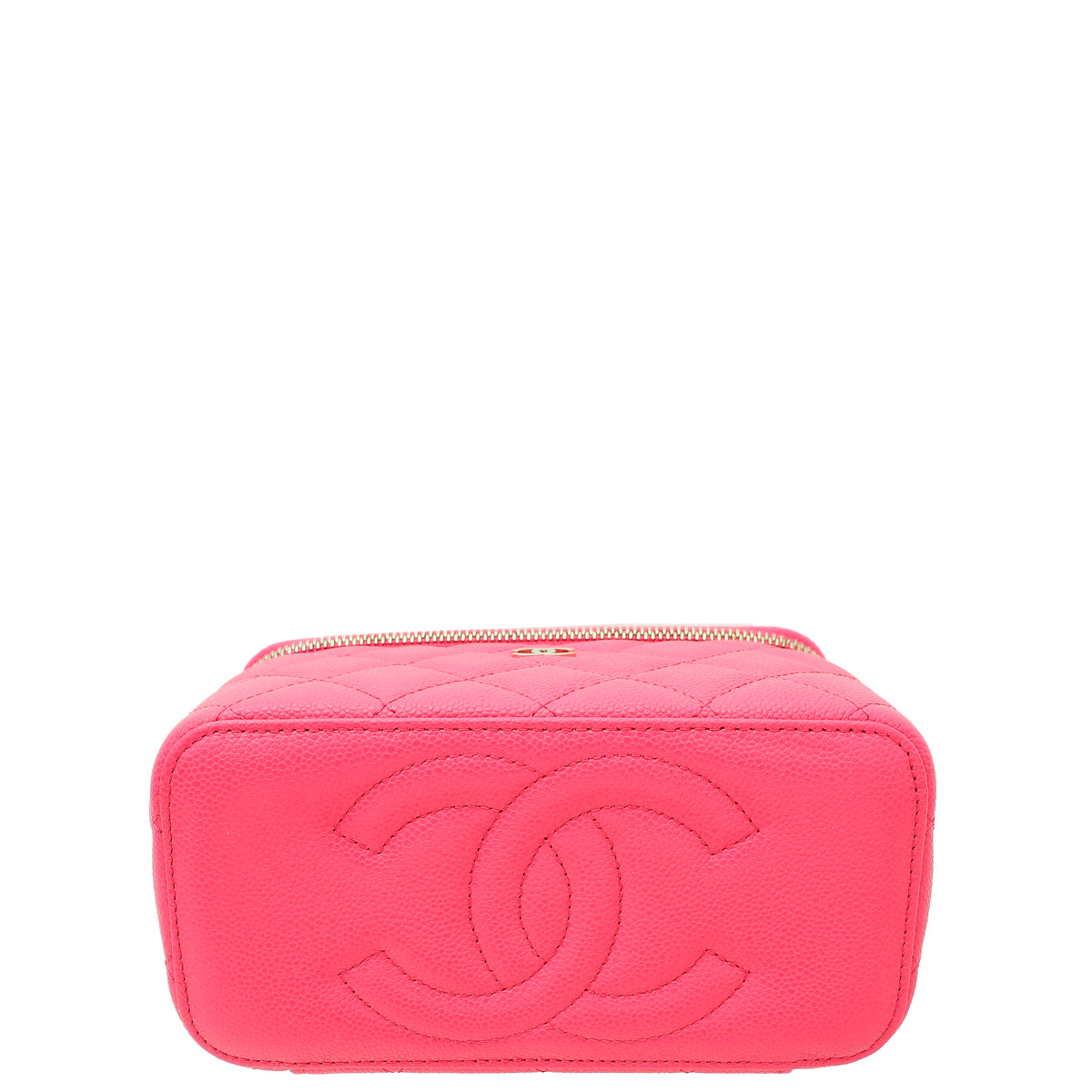 Chanel Fuchsia CC Vanity Small Crossbody Bag