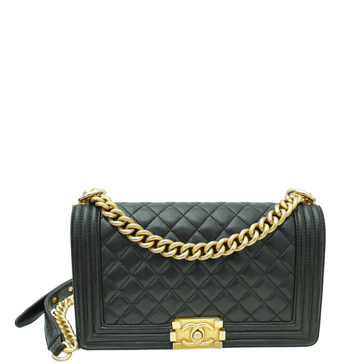 Chanel Black Le Boy Medium Flap Bag