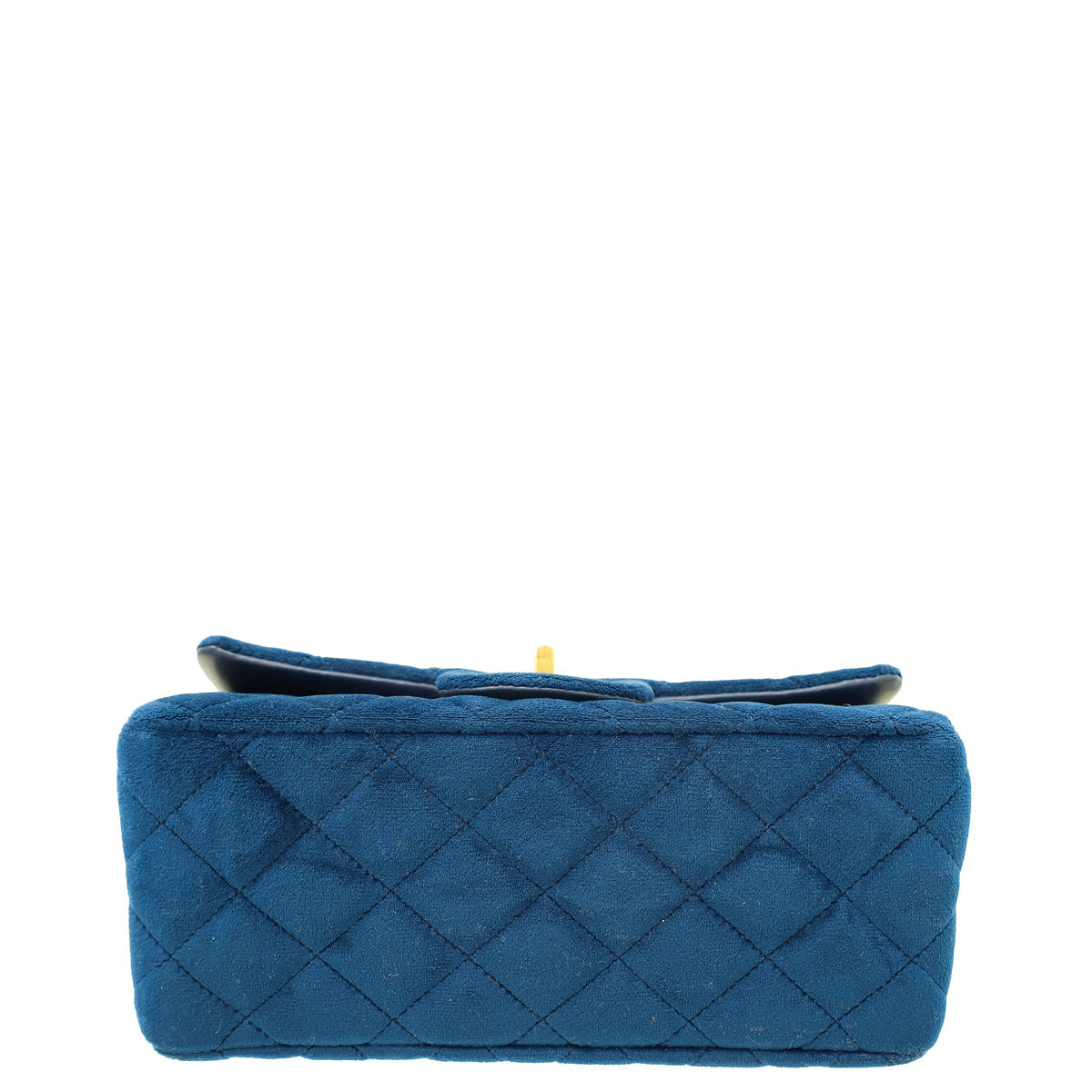 Chanel Navy Blue Velvet 2.55 Reissue Quilted Mini Flap Bag