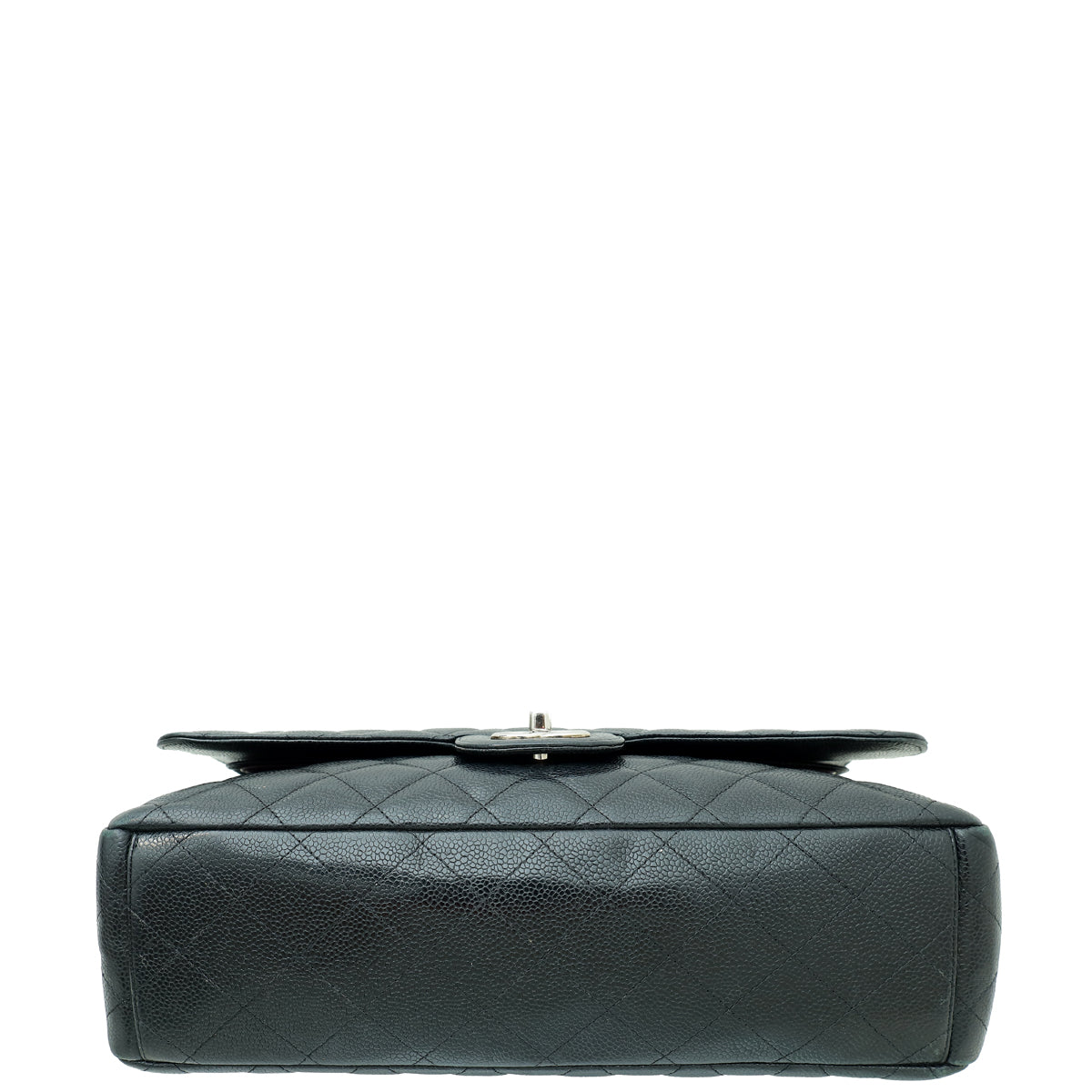 Chanel Black CC Classic Double Flap Maxi Bag