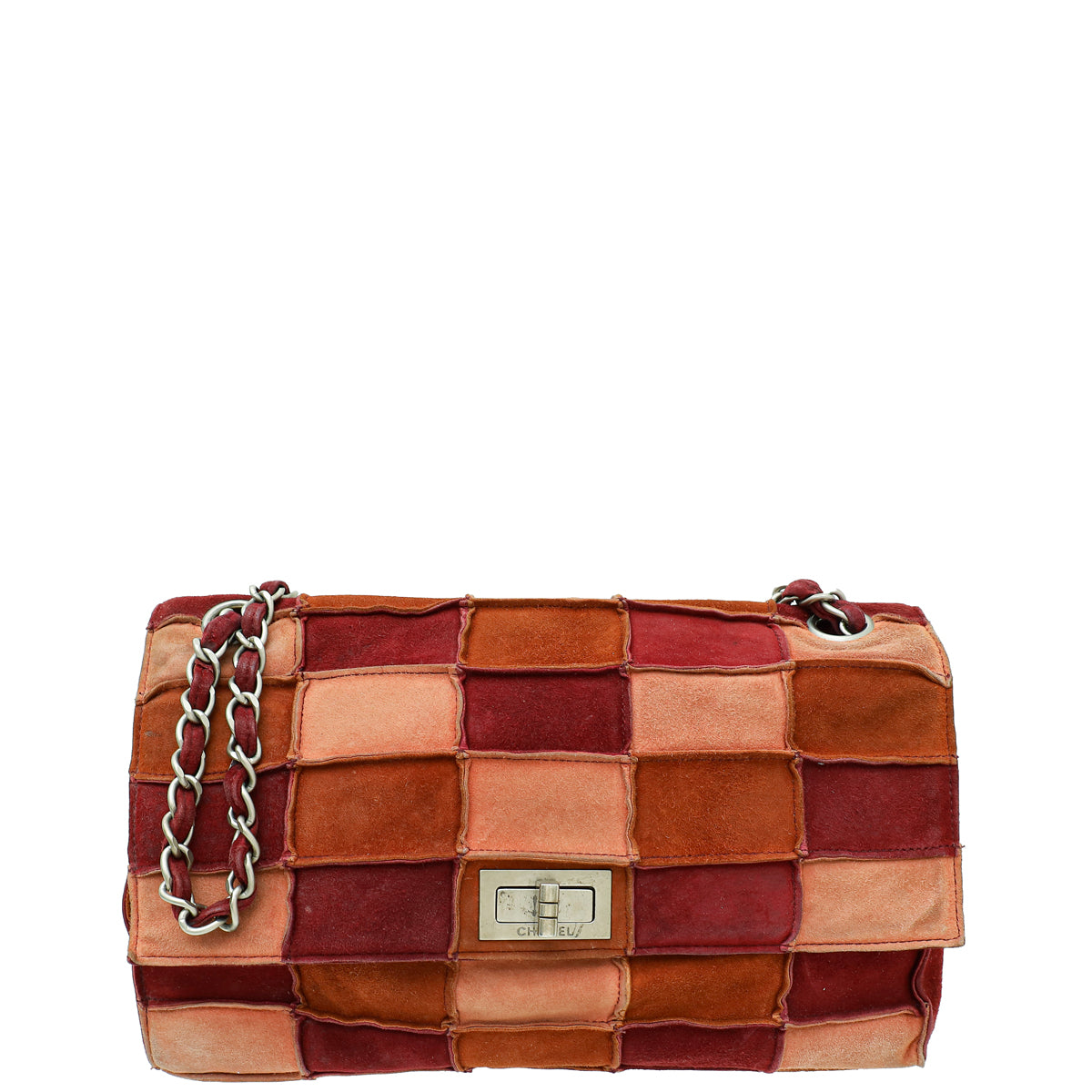 Chanel Tricolor Reissue Lock Patchwork Flap Bag