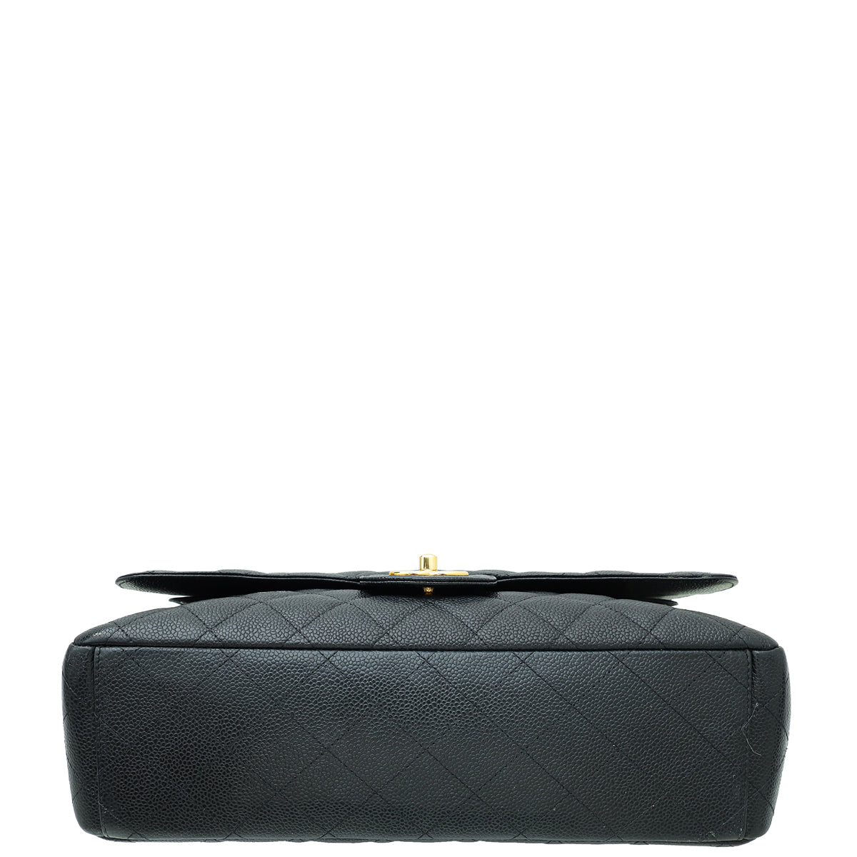 Chanel Black CC Classic Double Flap Maxi Bag