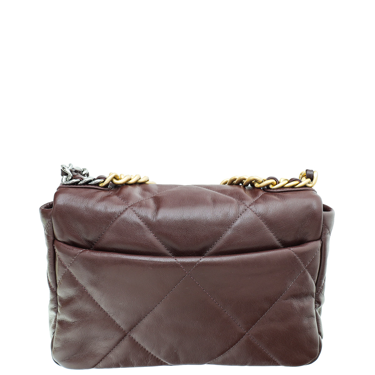 Chanel Chocolate Brown CC 19 Small Bag