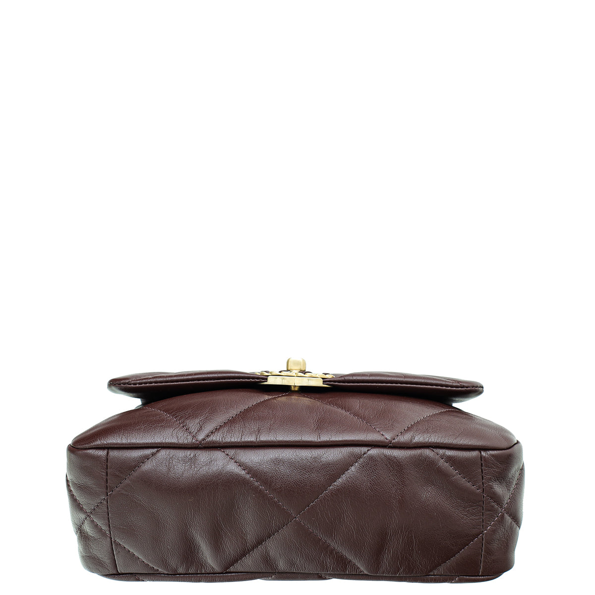 Chanel Chocolate Brown CC 19 Small Bag