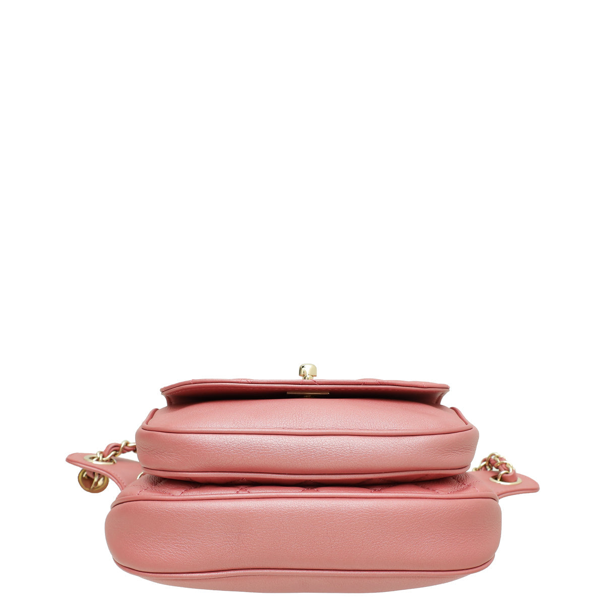 Chanel  Metallic Rose CC Belt Bag