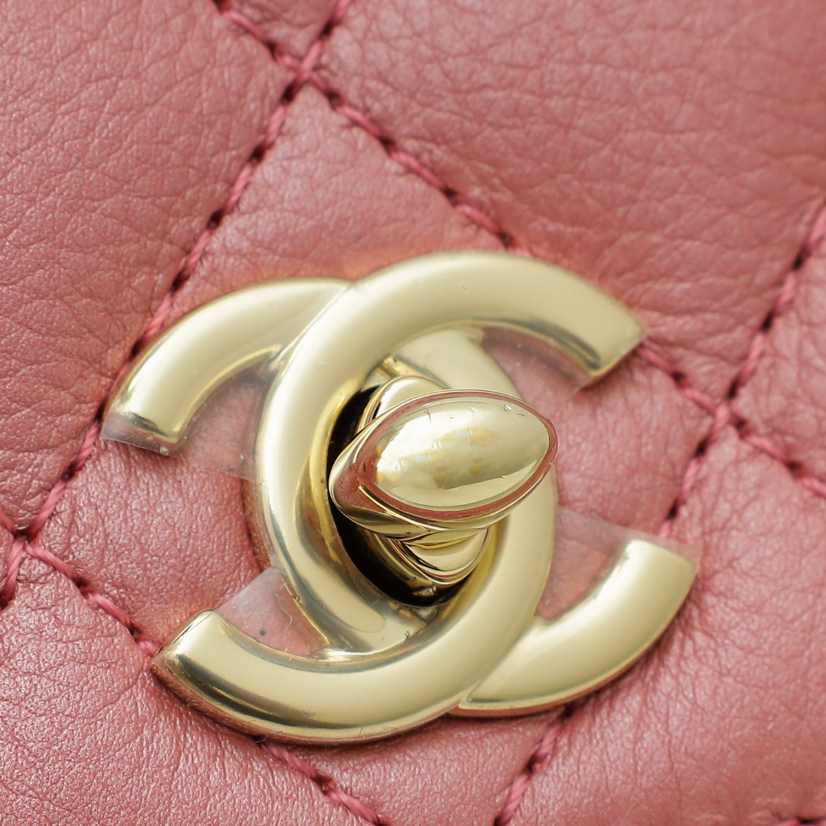 Chanel  Metallic Rose CC Belt Bag