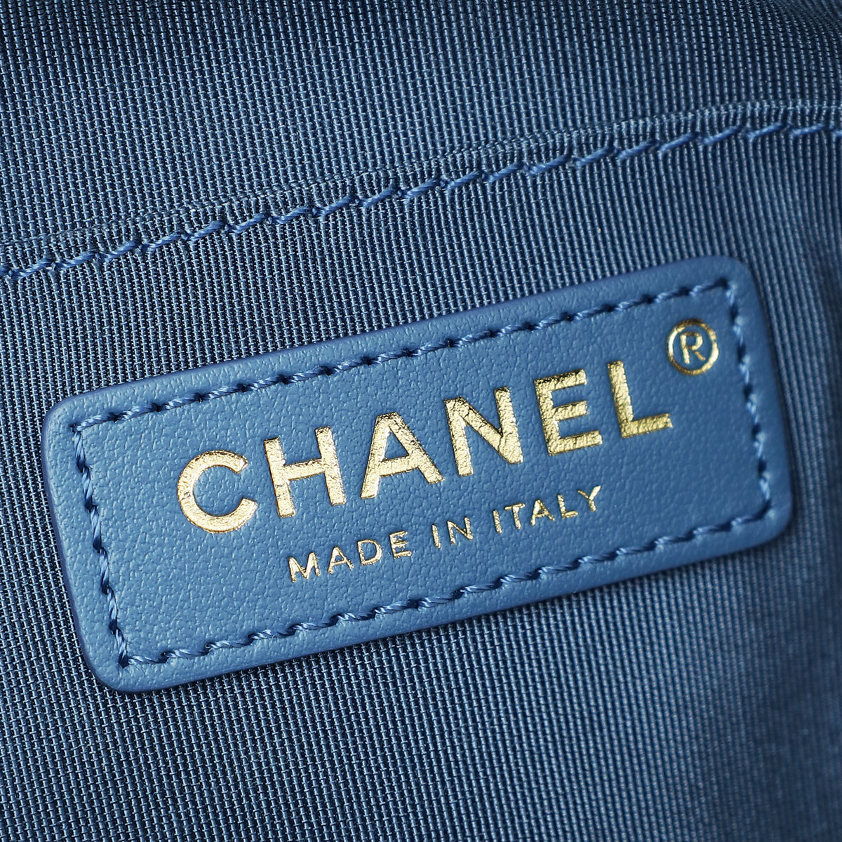 Chanel Metallic Light Blue Casual Trip Belt Bag