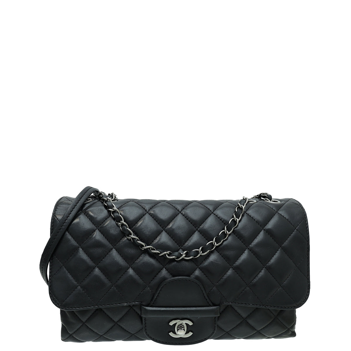 Chanel Black CC Coco Loop Flap Bag