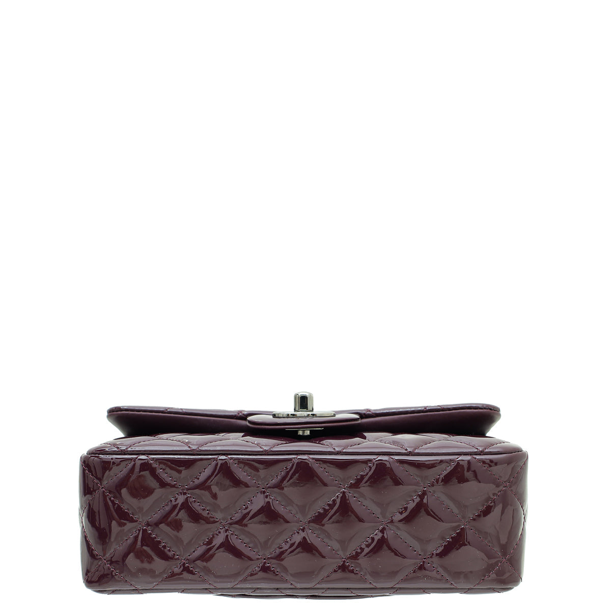 Chanel Violet CC Classic Rectangular Mini Flap Bag