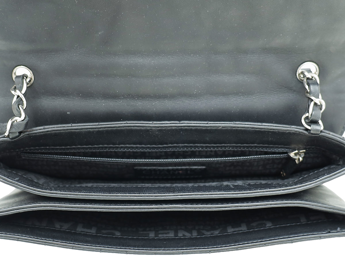 Chanel Black CC Camellia No. 5 Flap Shoulder Bag