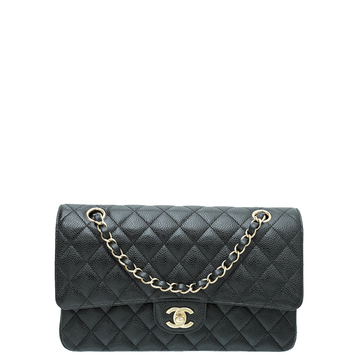 Chanel Black Classic Double Flap Bag