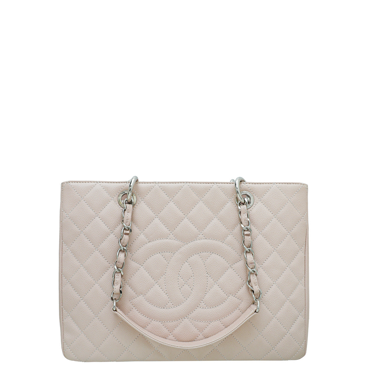 Chanel Light Pink Grand Shopping Tote (GST) Bag