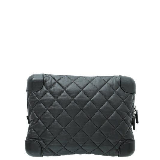 Chanel Black Classic Trunk Case