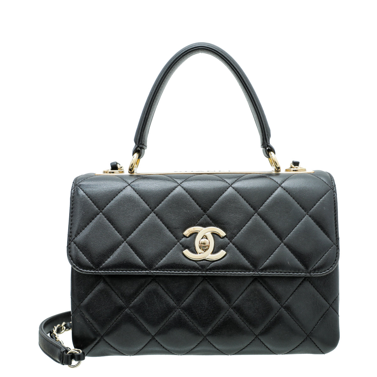 Chanel Black CC Trendy Small Bag