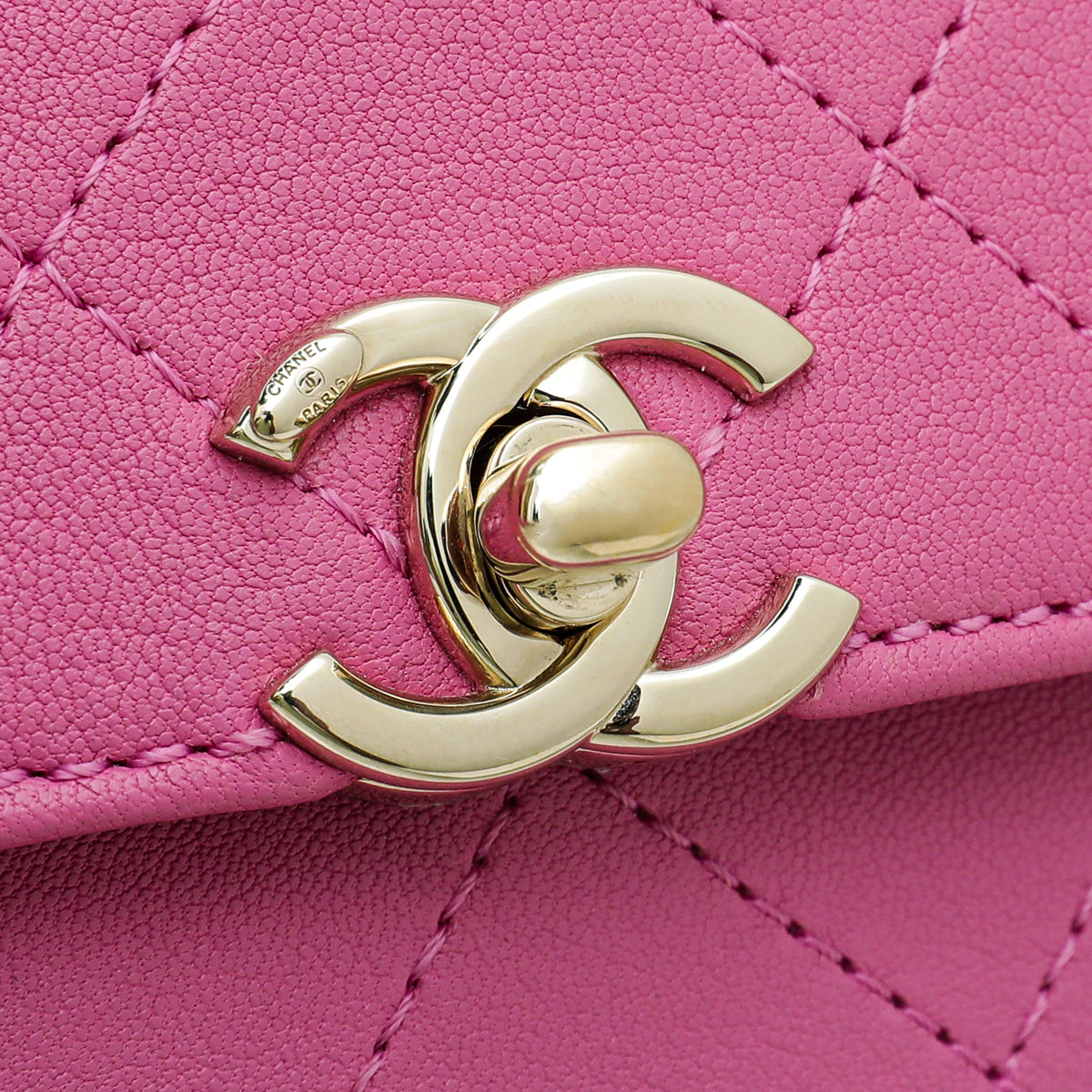 Chanel Pink CC Casual Trip Messenger Bag