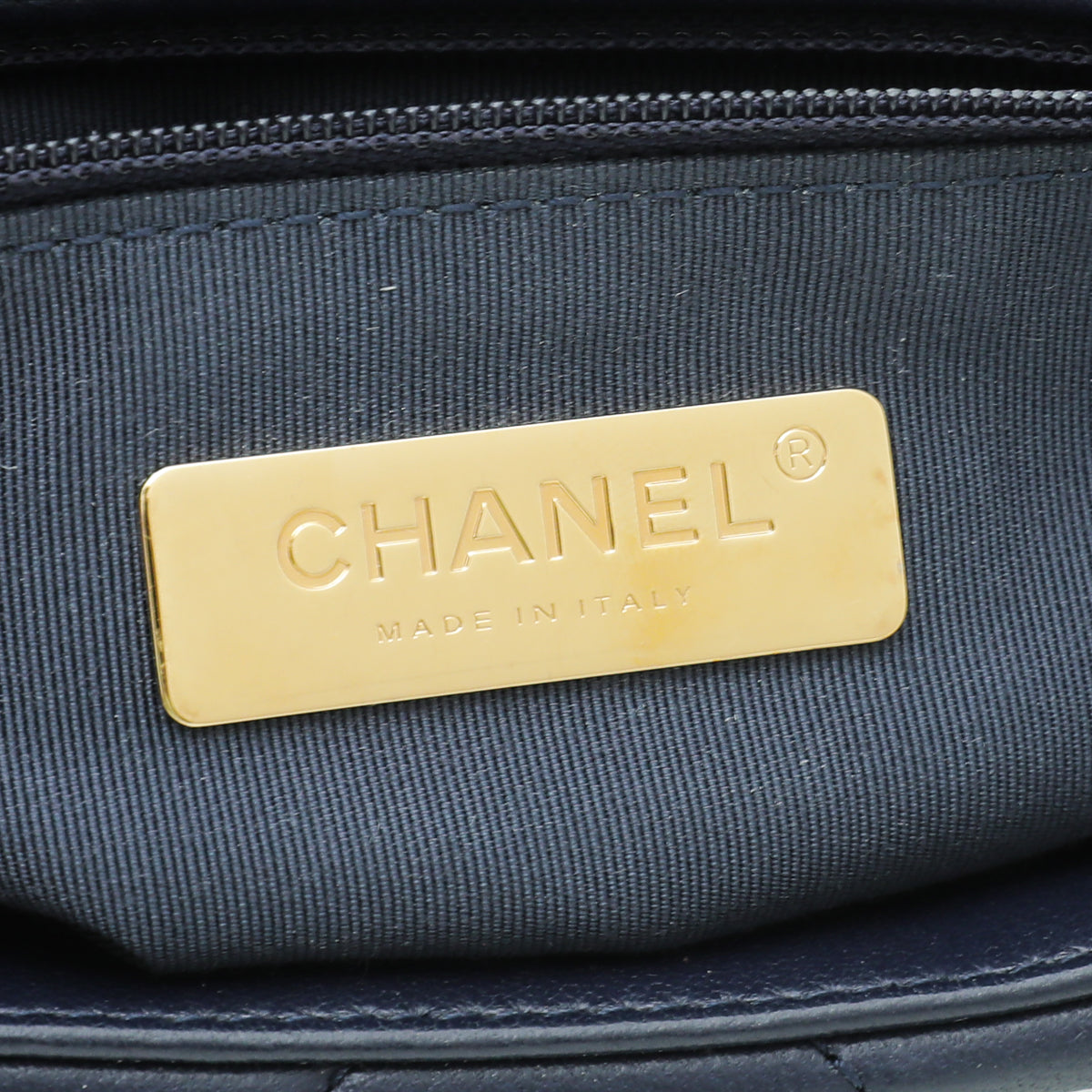 Chanel Navy Blue 19 Small Bag