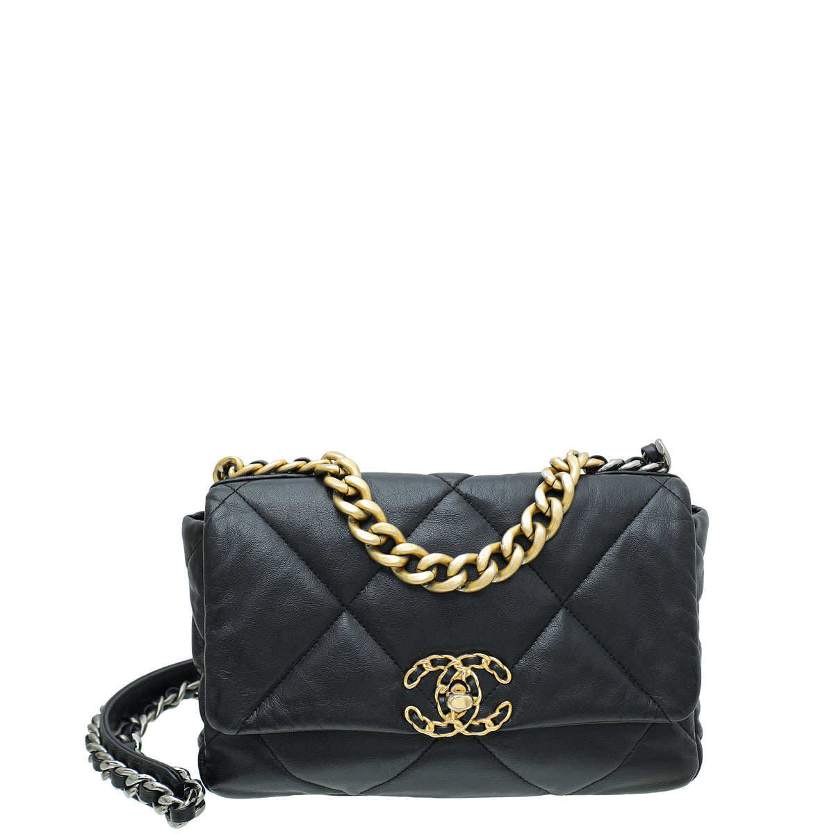 Chanel Black CC 19 Small Bag