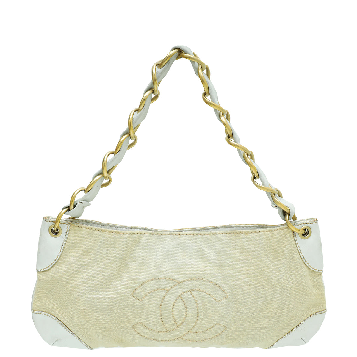 Chanel Bicolor CC Olsen Shoulder Bag