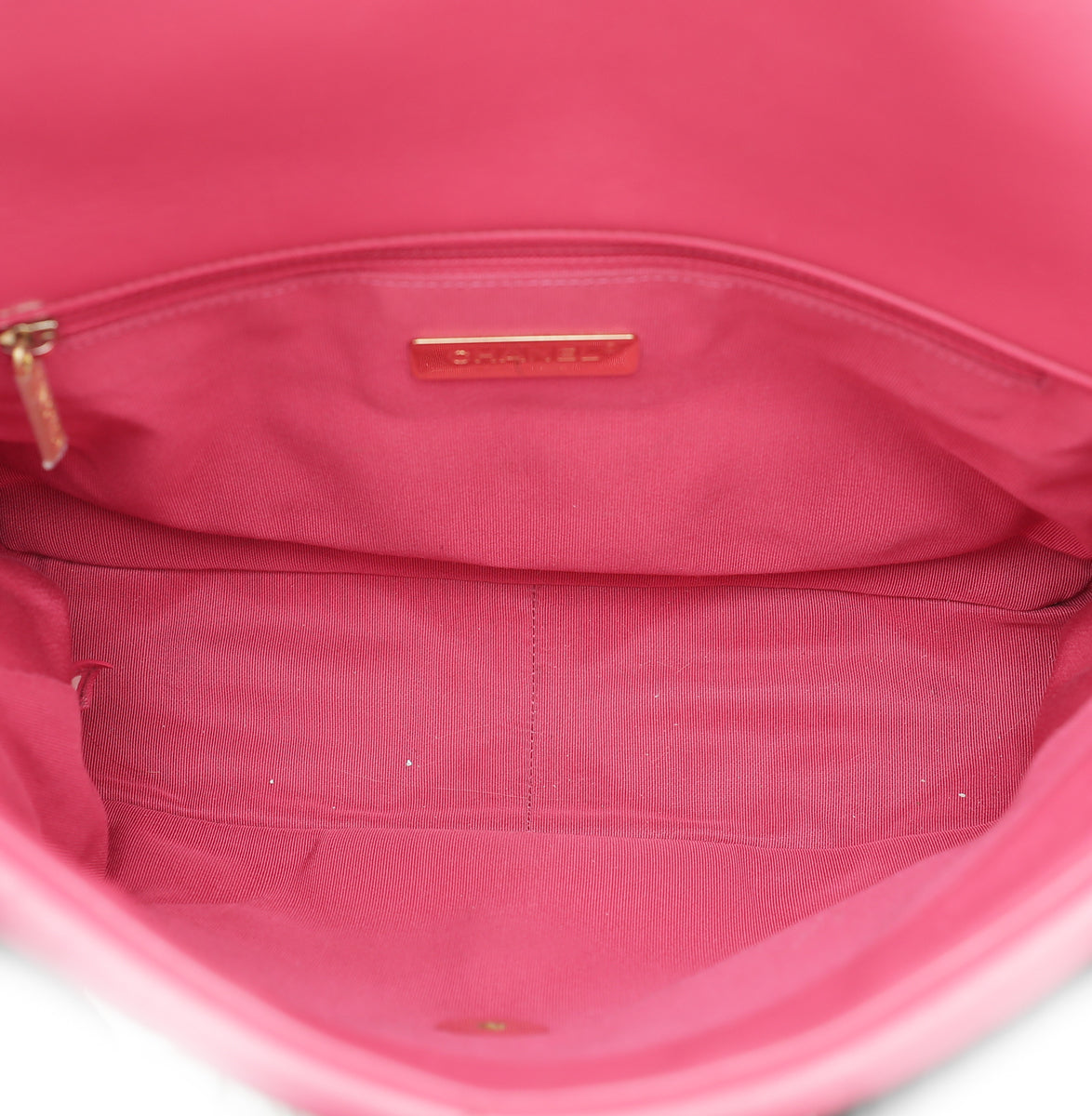 Chanel Fuchsia 19 Large Bag