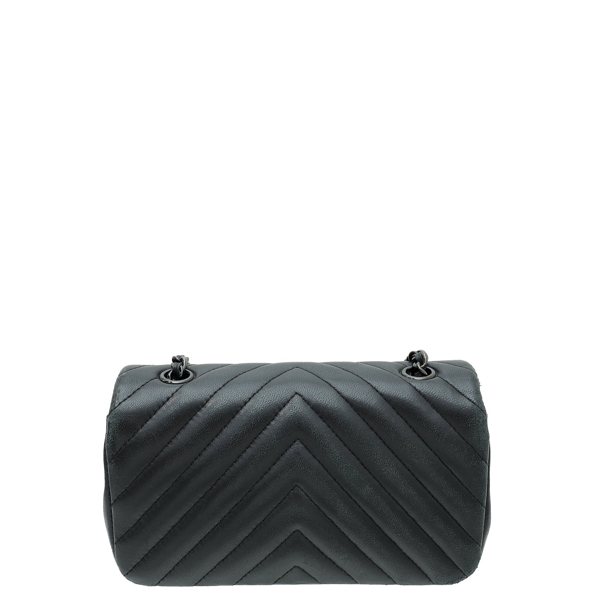 Chanel So Black CC Chevron Mini Bag