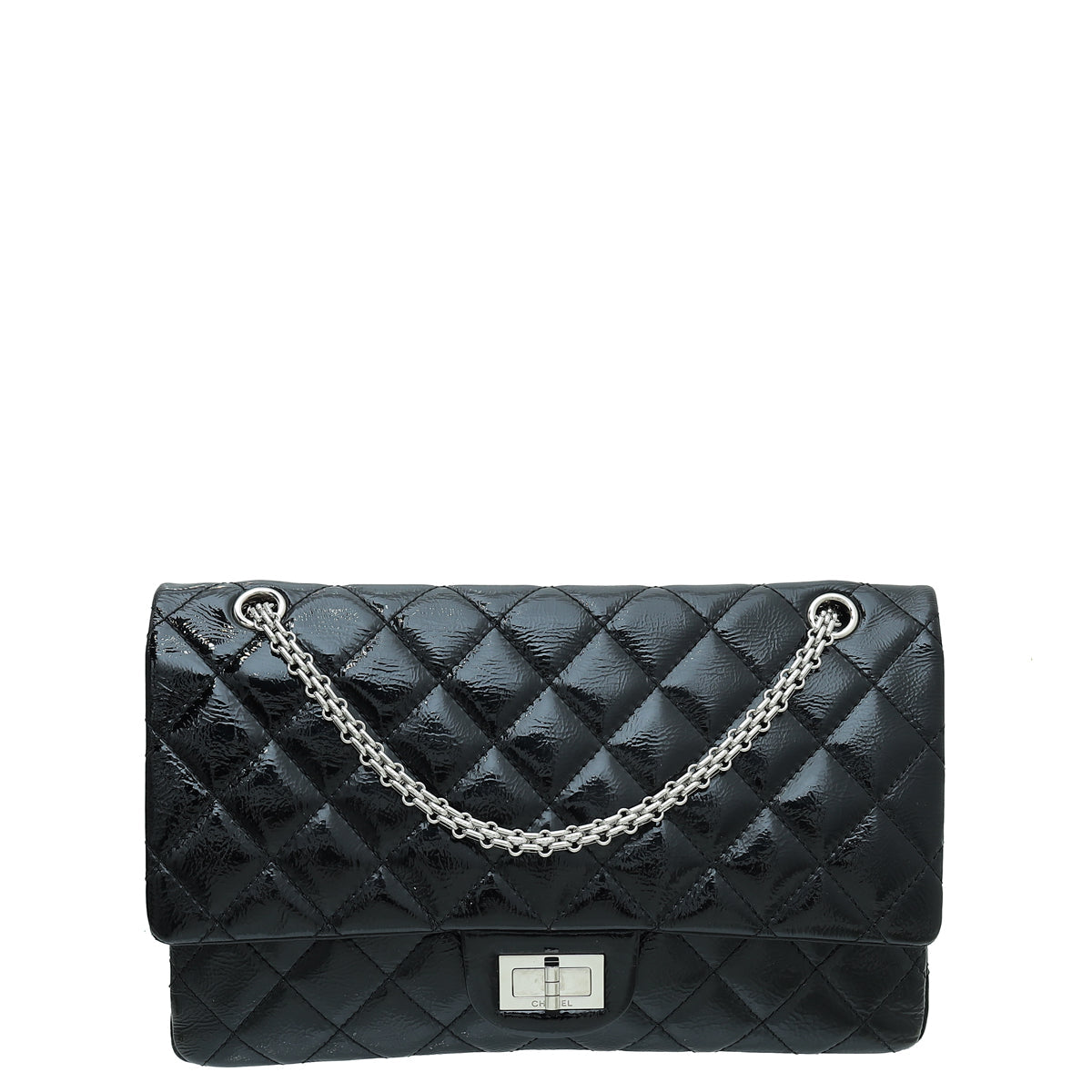 Chanel Black 2.55 Reissue Double Flap 226 Bag